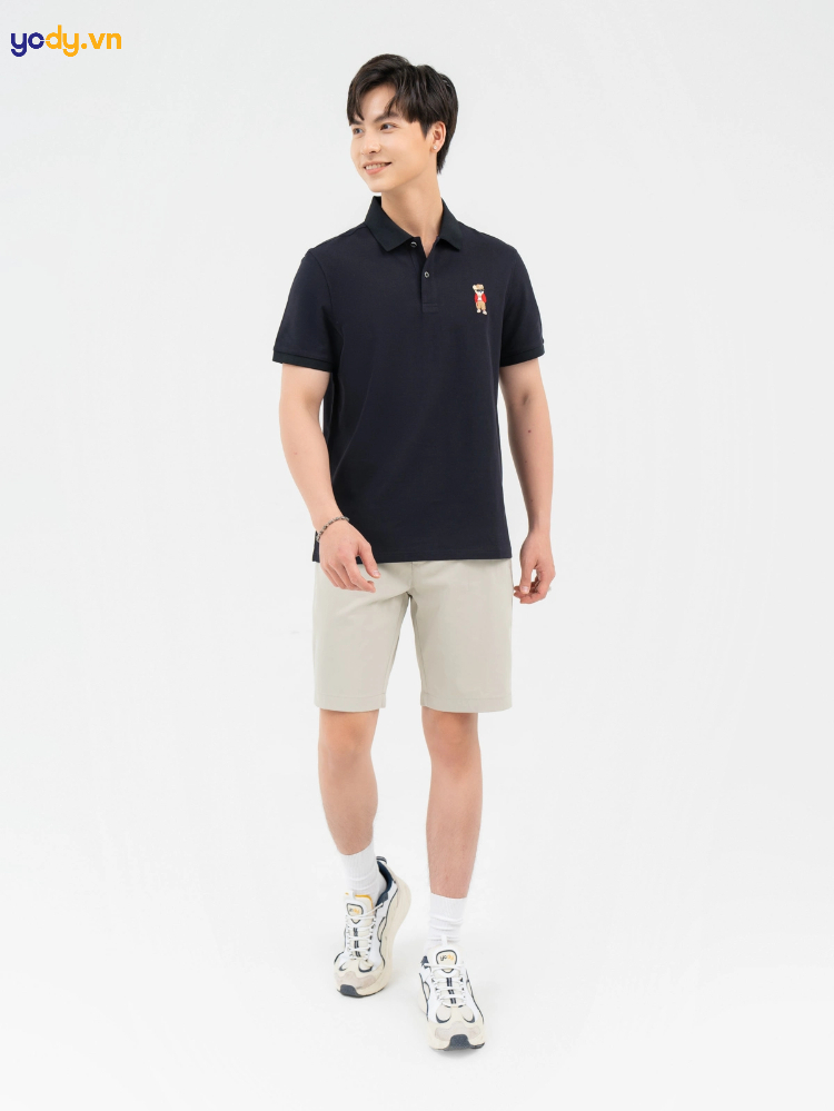 mẫu áo polo tay lỡ