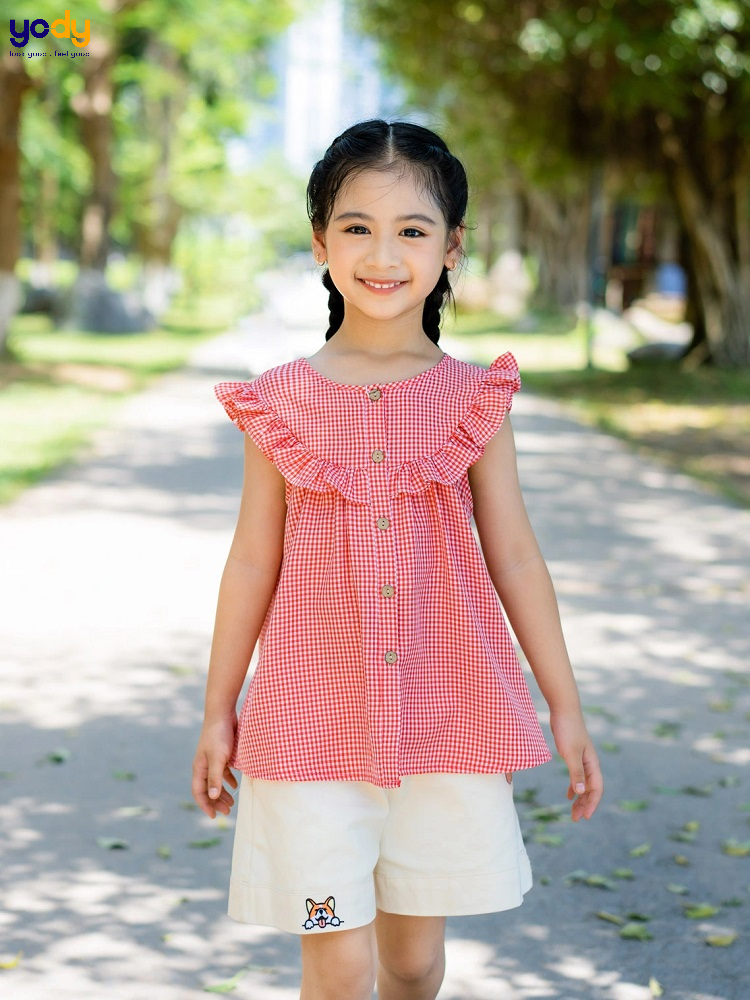 mẫu áo sơ mi trẻ em