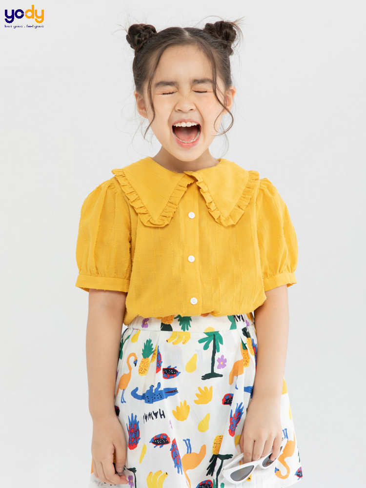 mẫu áo sơ mi trẻ em