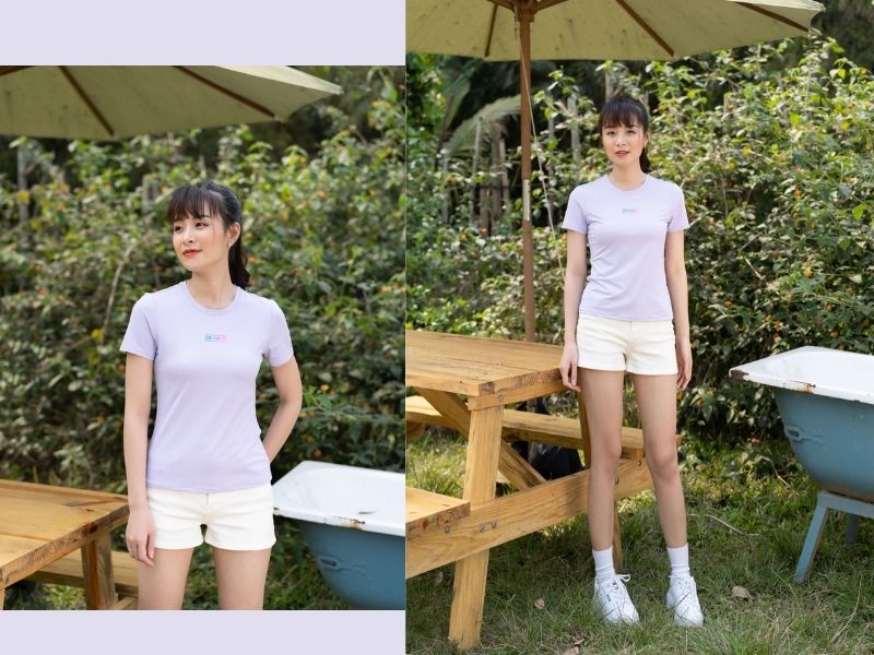Áo T-shirt nữ YODY 