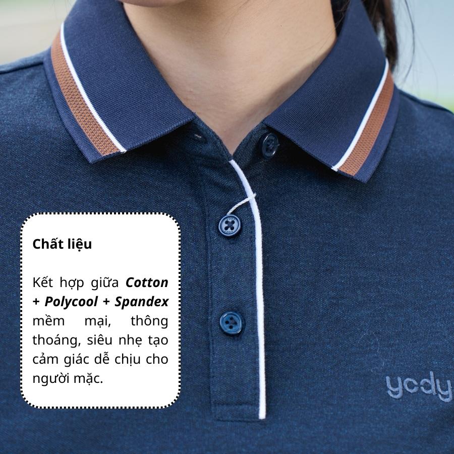 Áo Polo Nữ Sợi Se Phối Nẹp