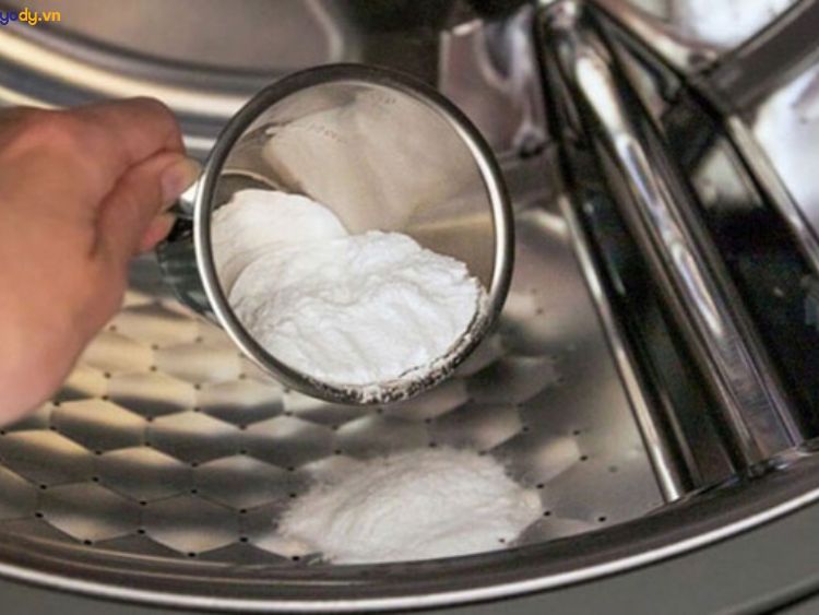 Baking soda vệ sinh máy giặt 