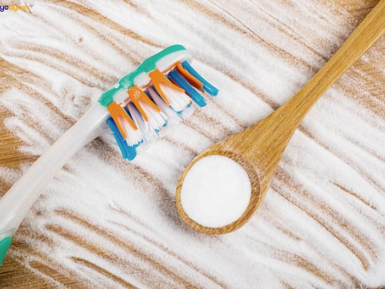 Baking soda làm trắng răng