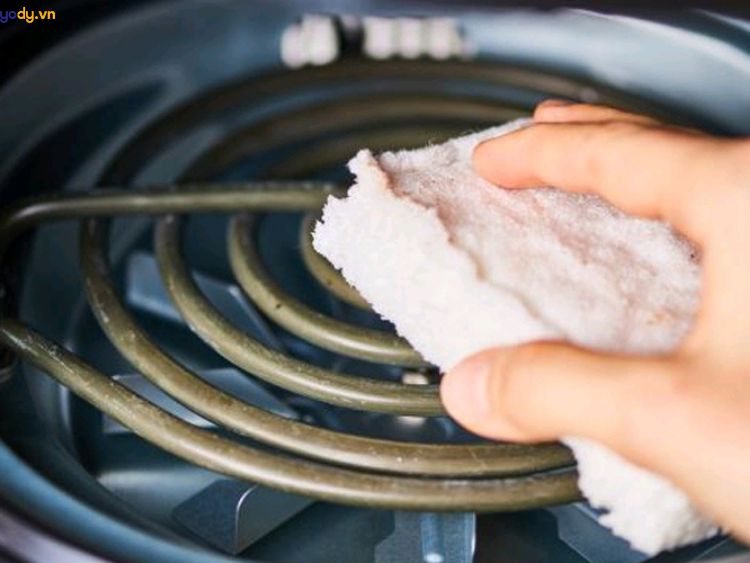 Baking soda làm sạch bếp