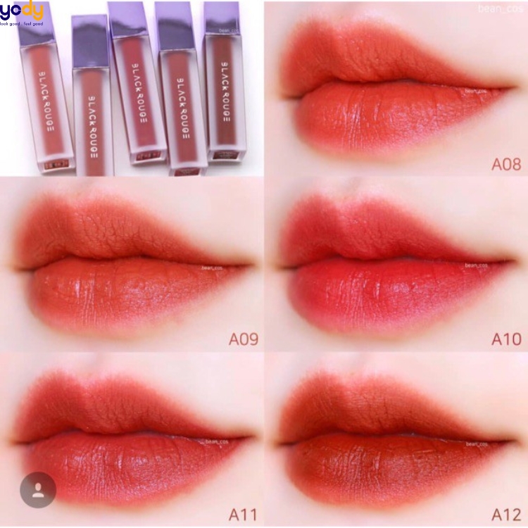 bảng màu son black rouge
