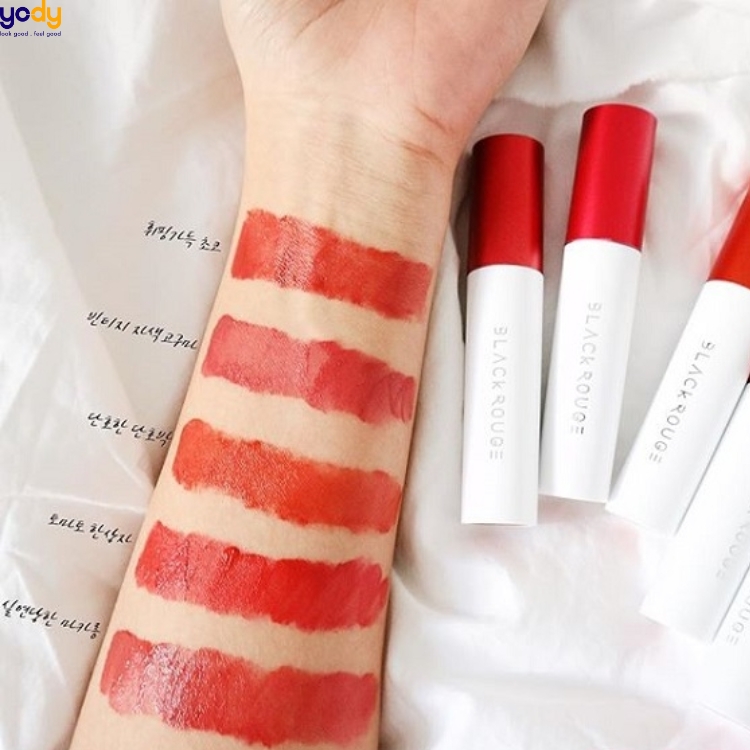bảng màu son black rouge