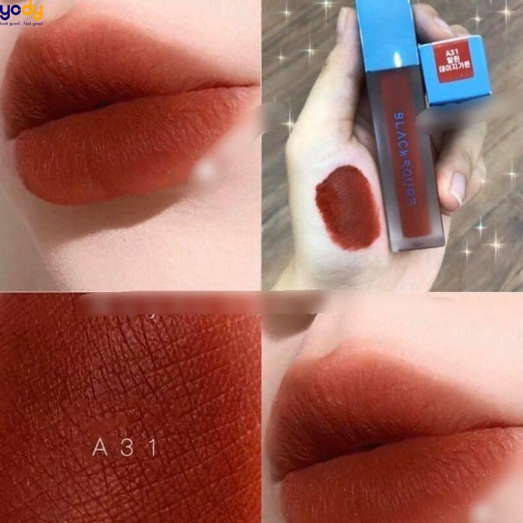 bảng màu son black rouge