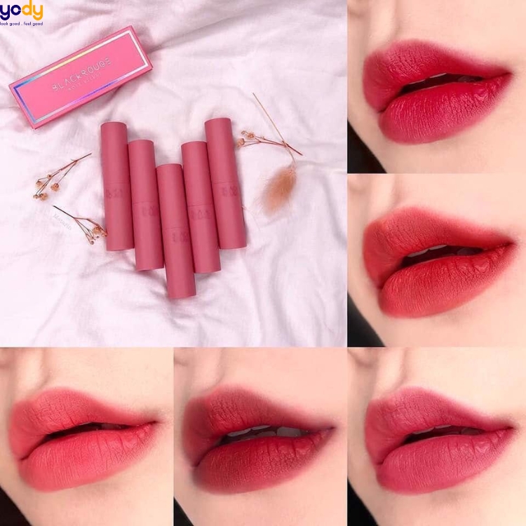 bảng màu son black rouge