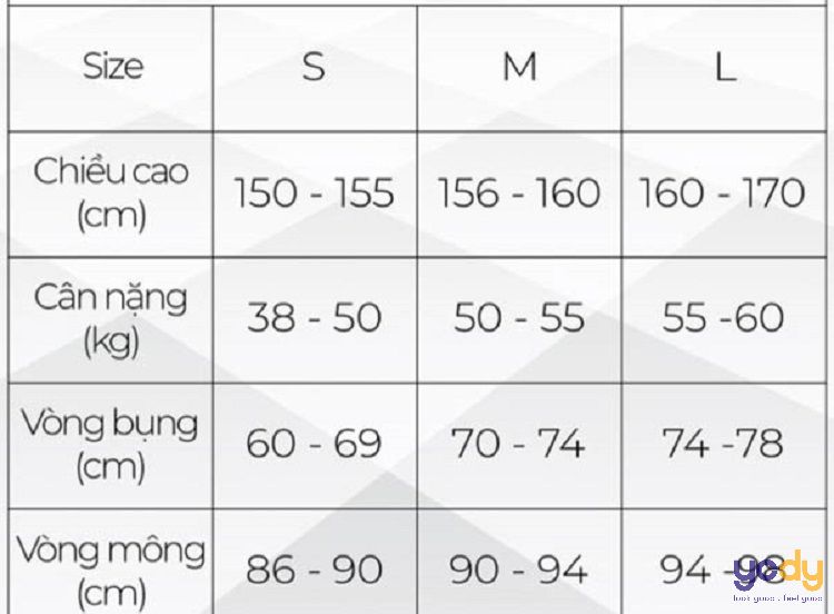 Bảng size quần tây nữ theo cân nặng và chiều cao CHUẨN NHẤT