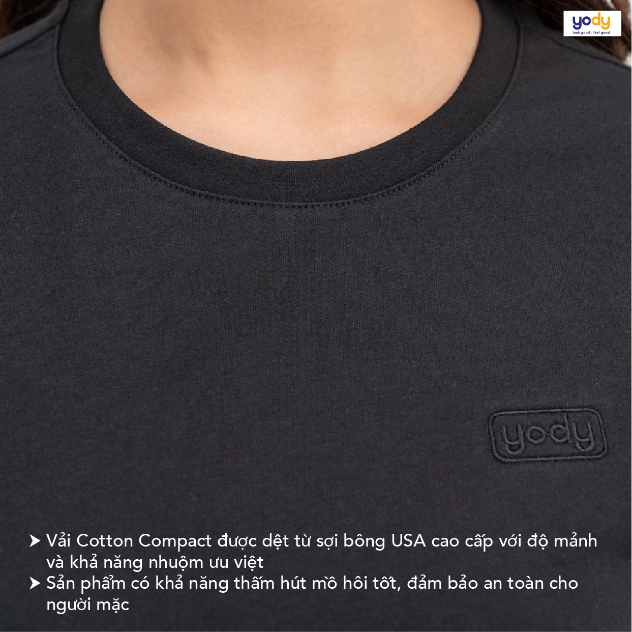 Đồ Bộ Nữ Quần Sooc Thêu Logo Cotton USA