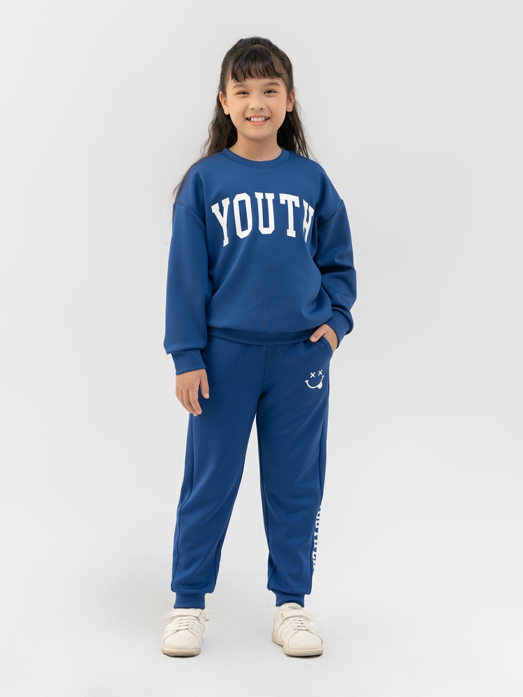 Bộ đồ thể thao basic cho bé gái