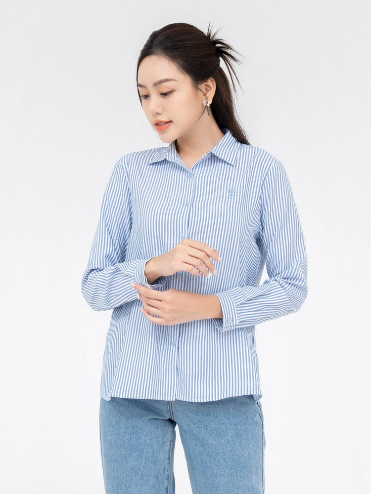 Áo sơ mi nữ dài tay