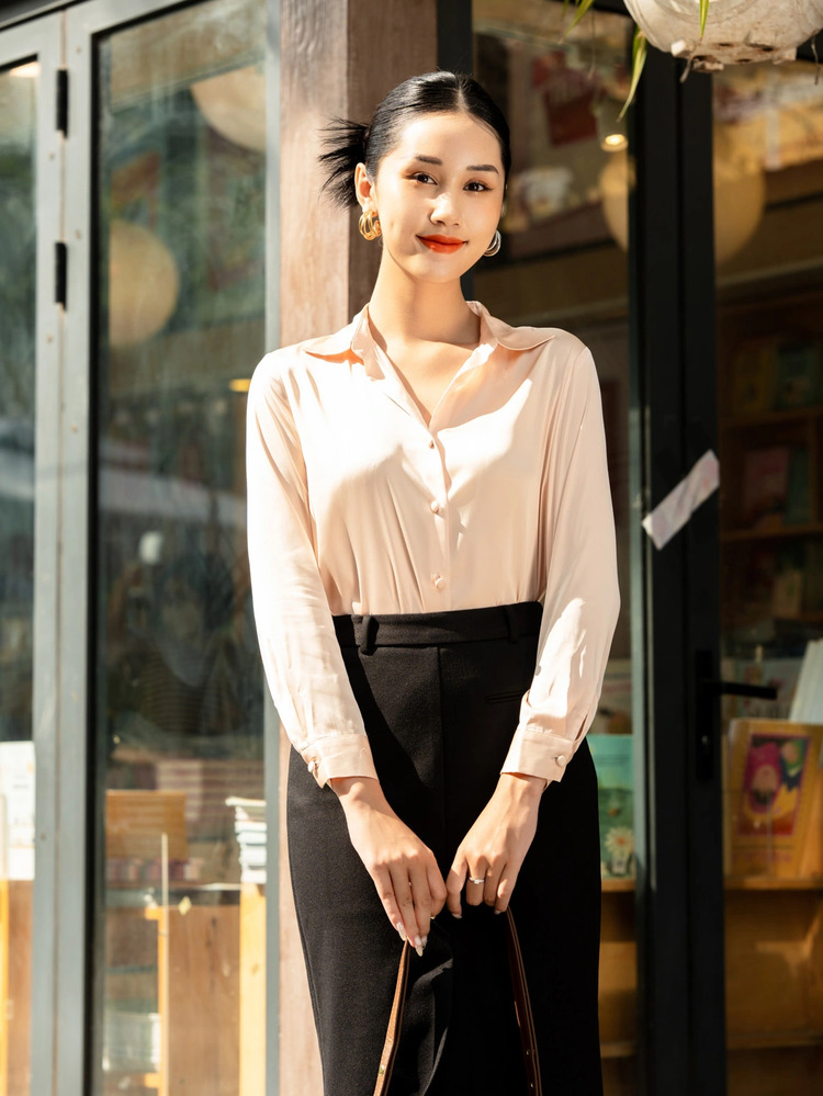 áo sơ mi nữ dài tay đẹp