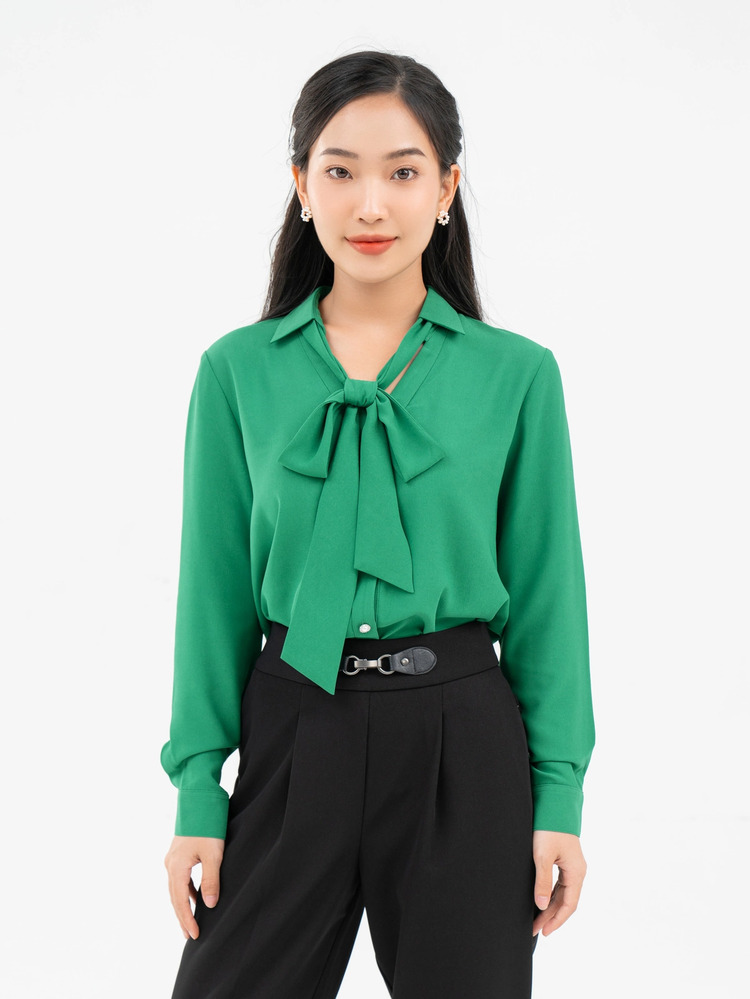 áo sơ mi nữ dài tay đẹp