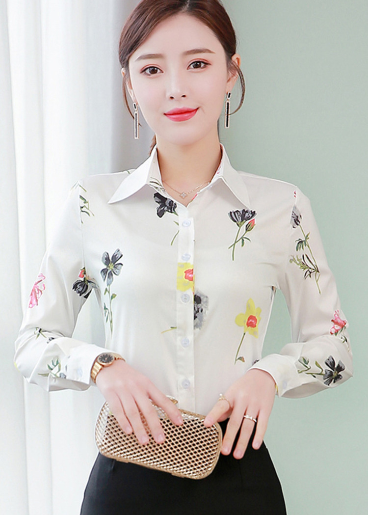 các kiểu áo sơ mi nữ dài tay đẹp