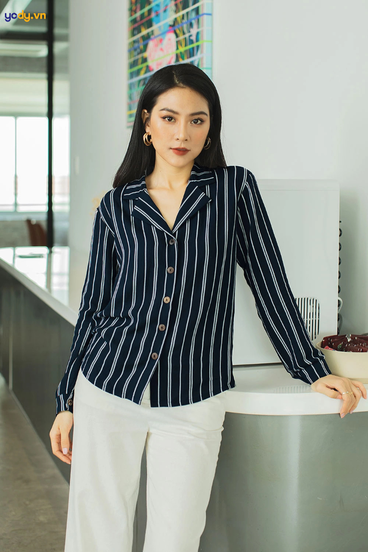 Các kiểu áo sơ mi dễ thương