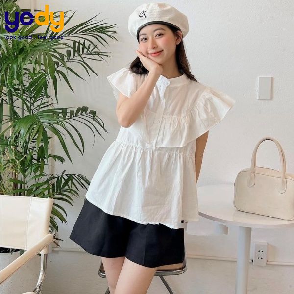 các mẫu áo sơ mi nữ cách điệu đẹp