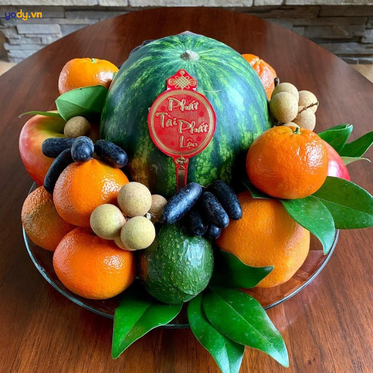 cách bày mâm ngũ quả ngày tết