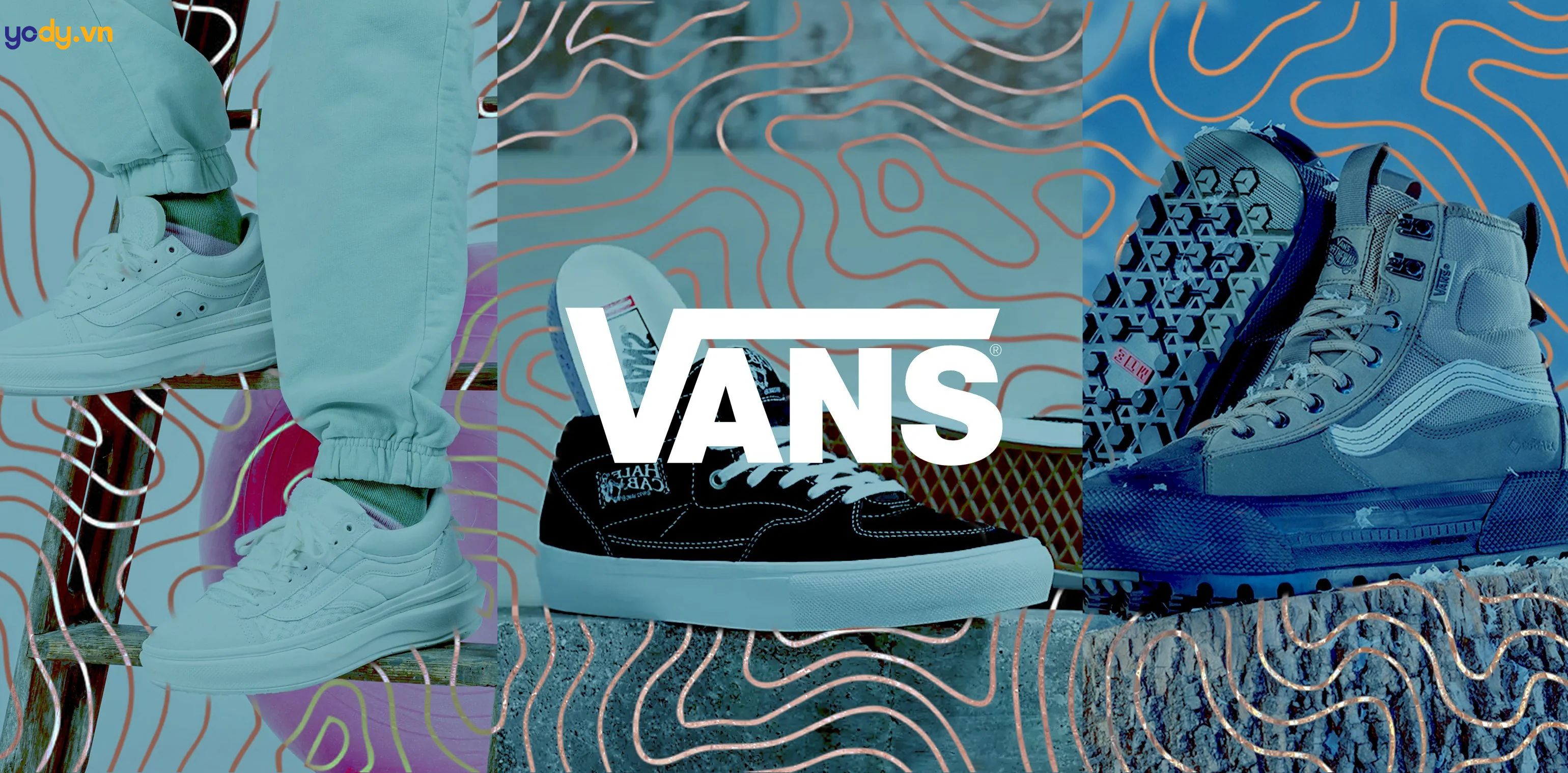 cách buộc dây giày vans