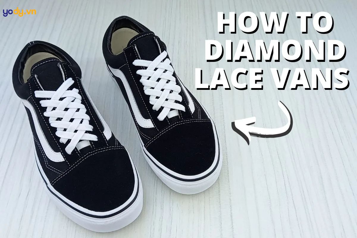 cách buộc dây giày vans
