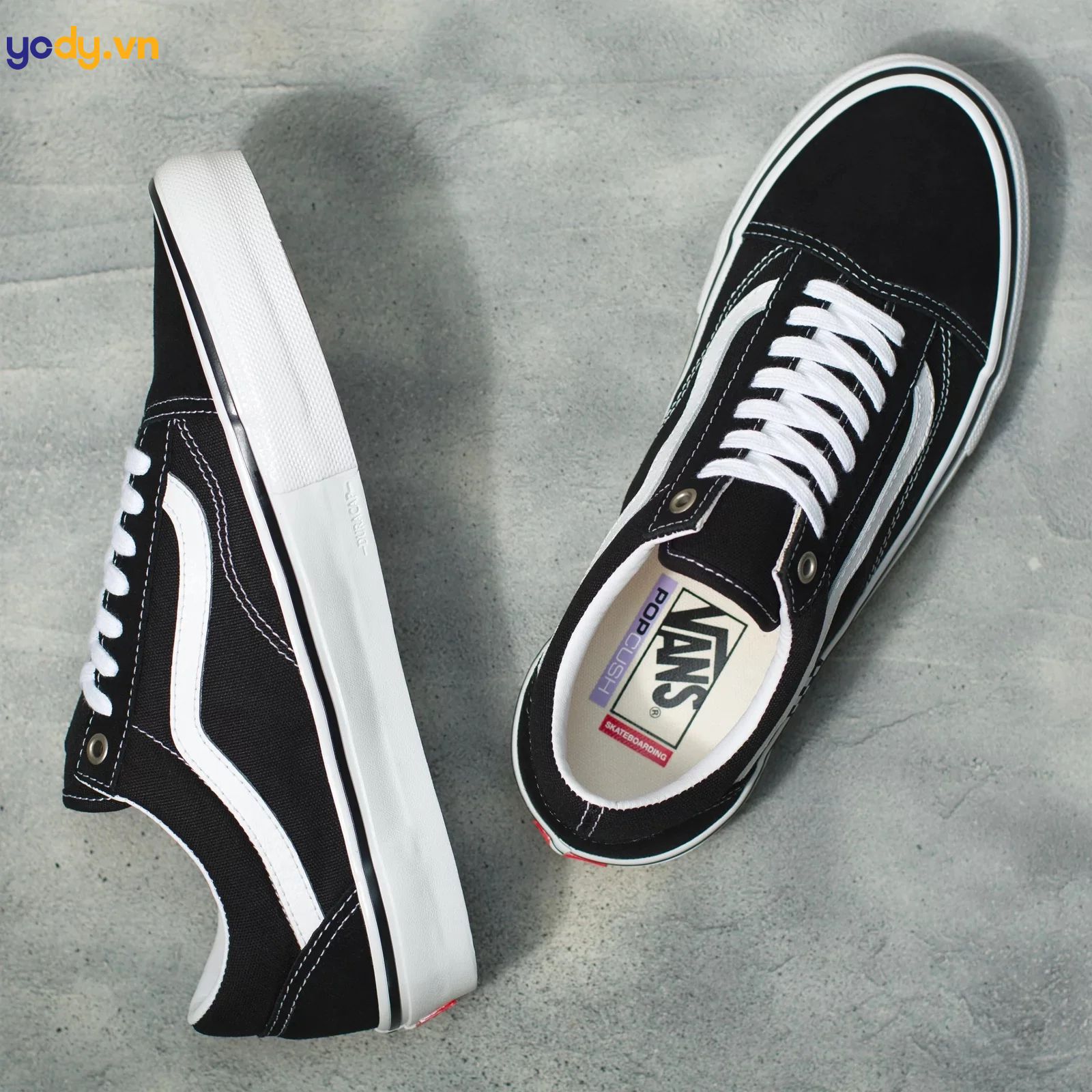 cách buộc dây giày vans