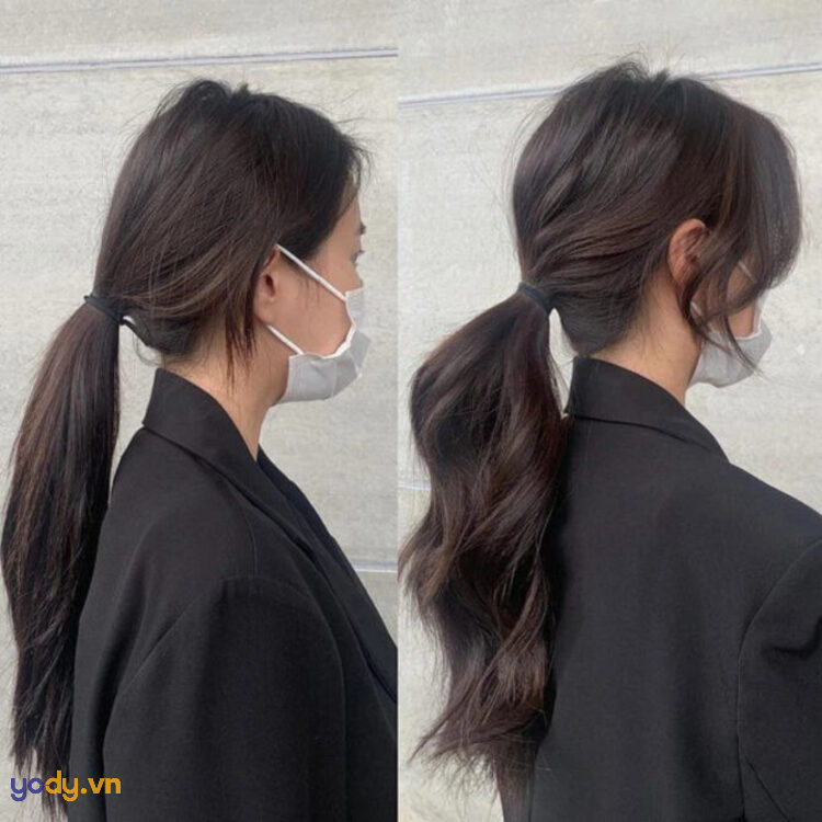 Mẹo tạo kiểu tóc đuôi ngựa thần thái như gái Hàn
