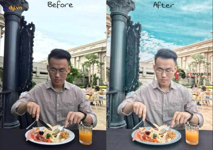 cách chỉnh màu ảnh trên iphone