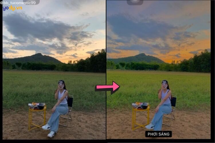 cách chỉnh màu ảnh trên iphone