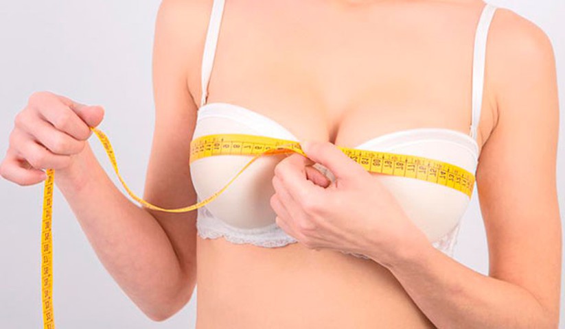 Cách đo size áo lót chuẩn Dùng thước dây đo đỉnh ngực