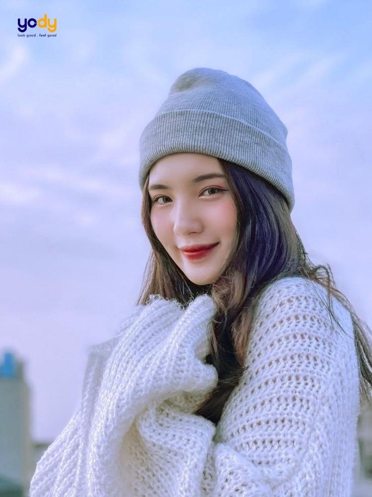 cách đội mũ len đẹp cho nữ