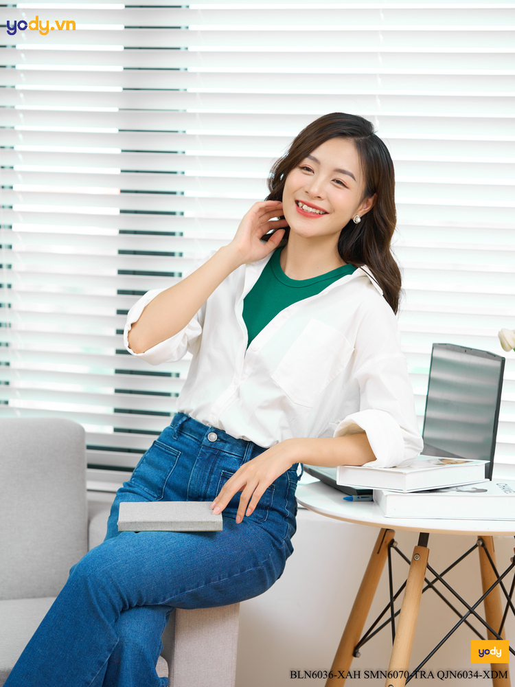 cách mặc áo sơ mi đẹp