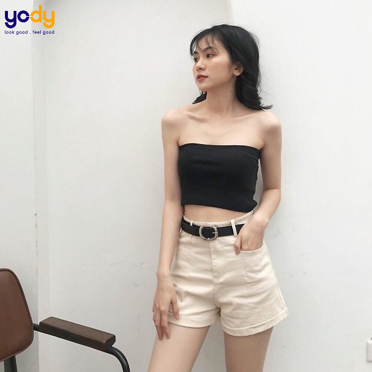 Thu hút mọi ánh nhìn với áo ống, quần sooc