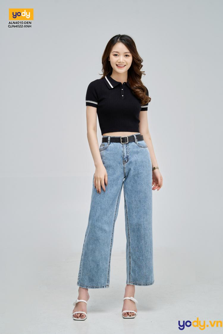 Sao Việt mặc quần jeans ống rộng đơn giản theo 13 cách sành điệu xuất sắc