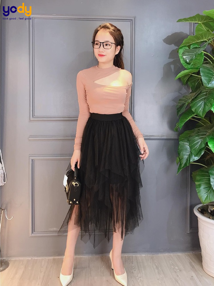 Cách mix chân váy tutu xinh xắn - fashion