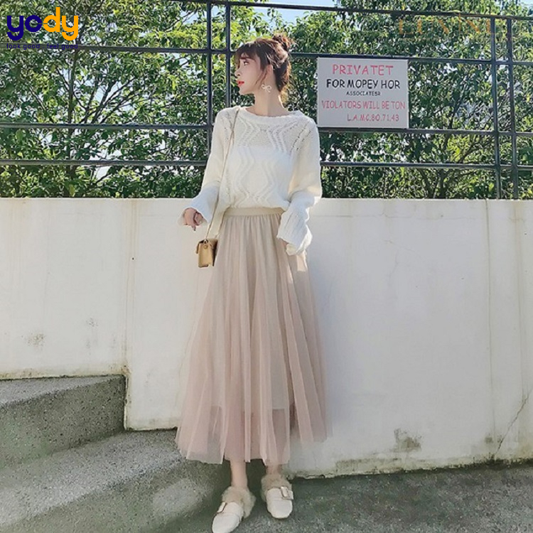 Lịch sử giá Chân váy ren Tulle - Tutu dài thời trang cao cấp Song An Eco  VAY18 free size cập nhật 2/2024 - Mua Thông Minh