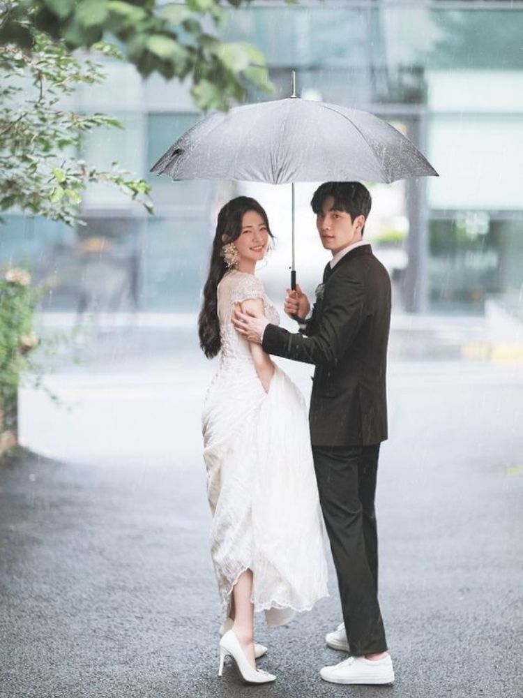 Chụp ảnh cưới Hàn Quốc trong studio