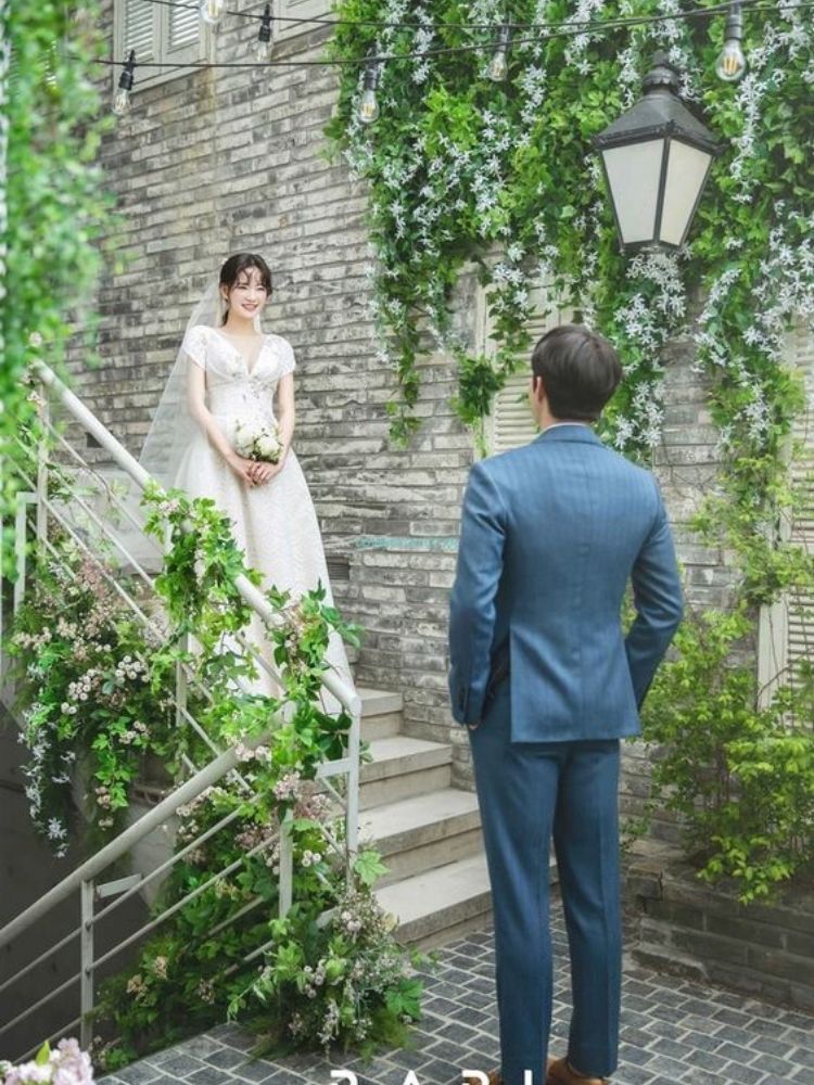 Chụp ảnh cưới Hàn Quốc trong studio