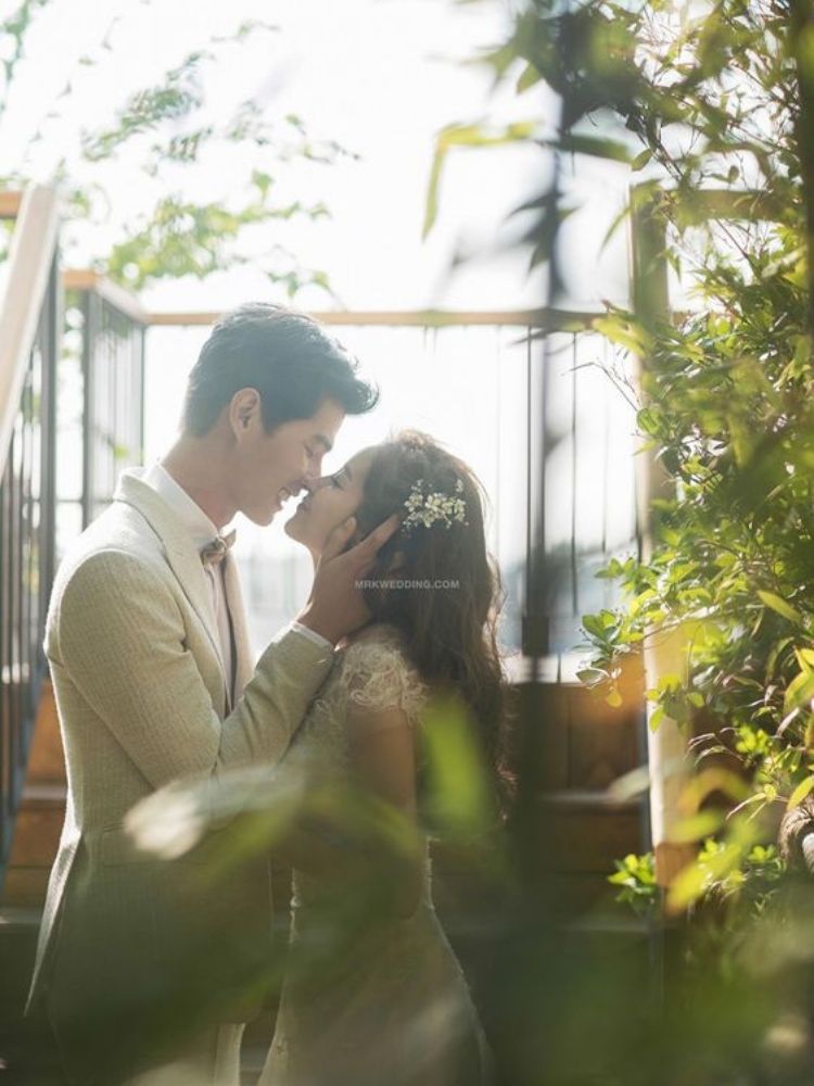 Chụp ảnh cưới Hàn Quốc trong studio