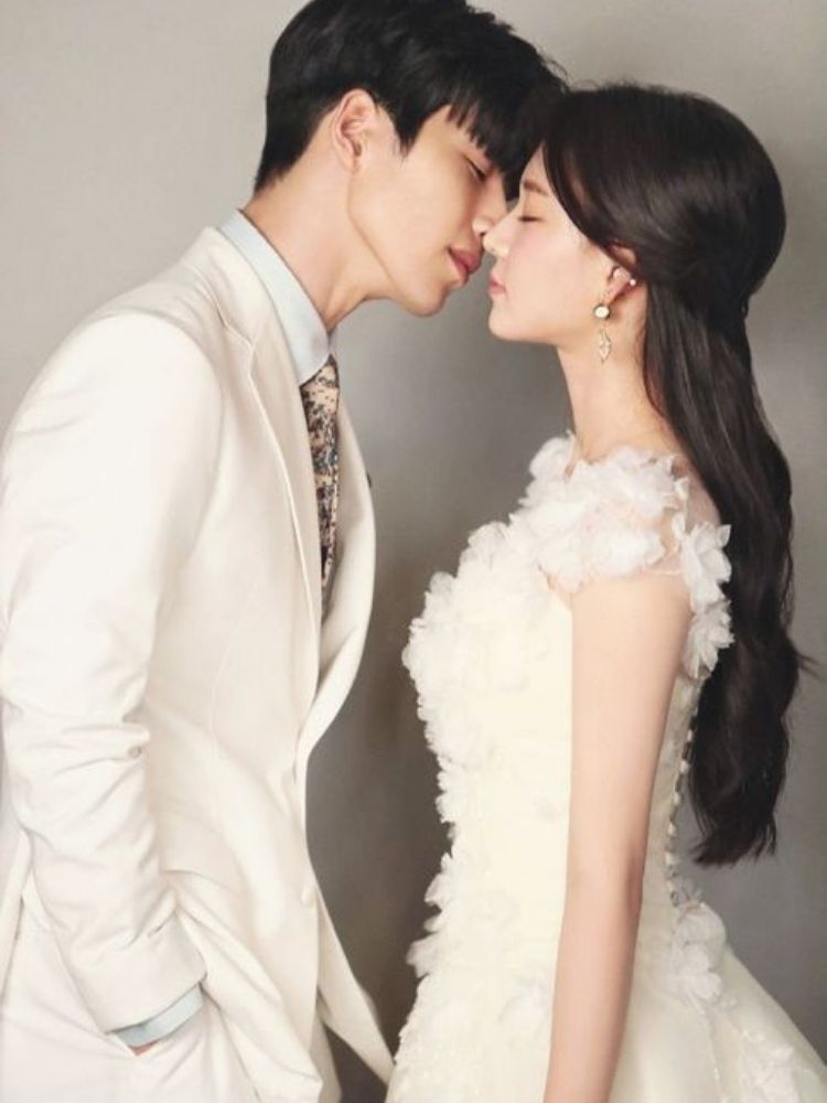 Chụp ảnh cưới Hàn Quốc trong studio