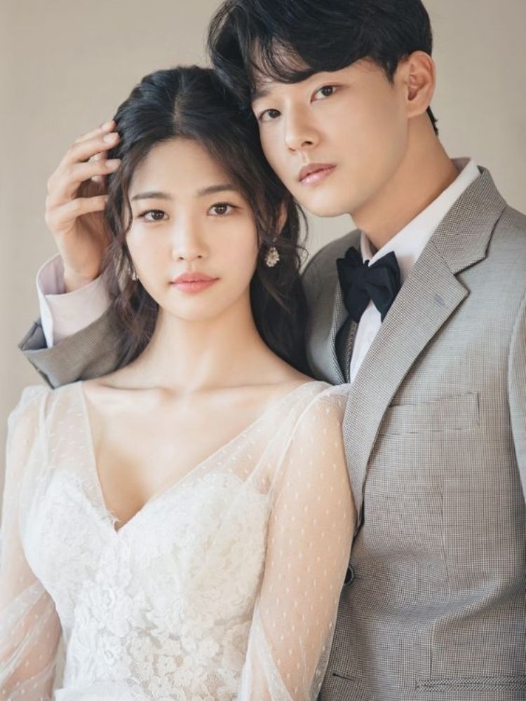 Chụp ảnh cưới Hàn Quốc trong studio