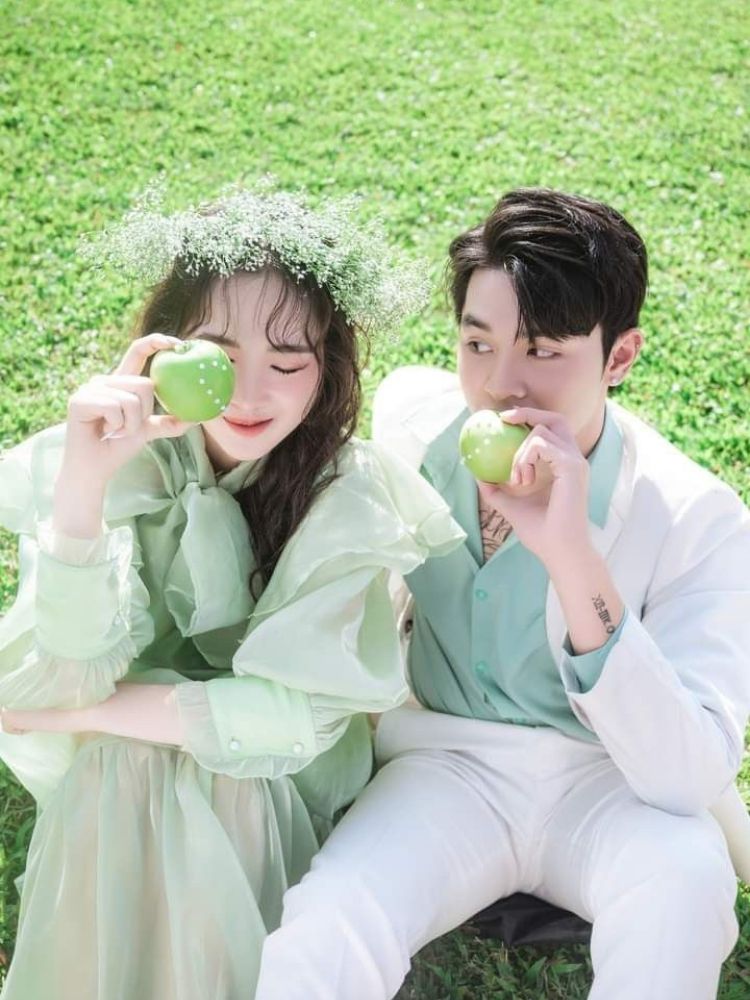 Chụp ảnh cưới Hàn Quốc trong studio