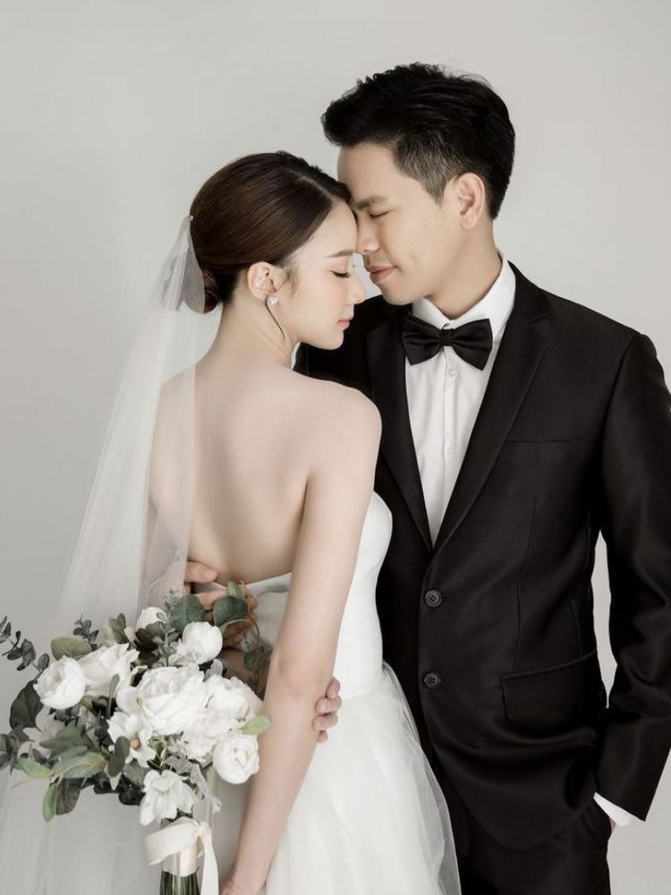 Chụp ảnh cưới Hàn Quốc trong studio