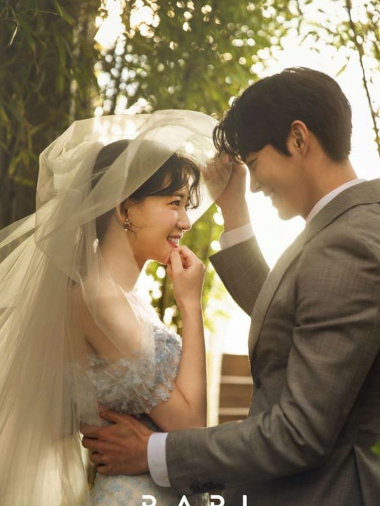 Chụp ảnh cưới Hàn Quốc trong studio