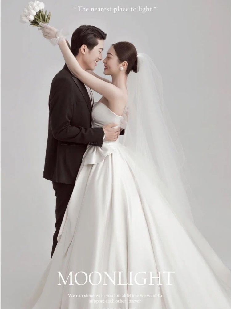 Chụp ảnh cưới Hàn Quốc trong studio