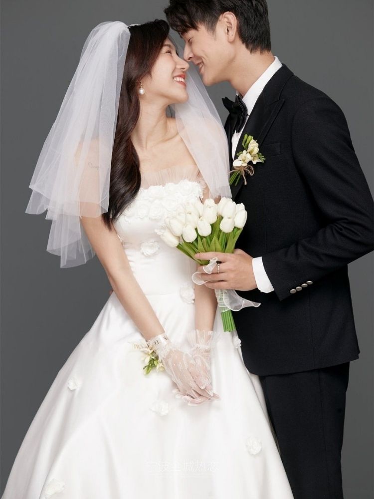 Chụp ảnh cưới Hàn Quốc trong studio