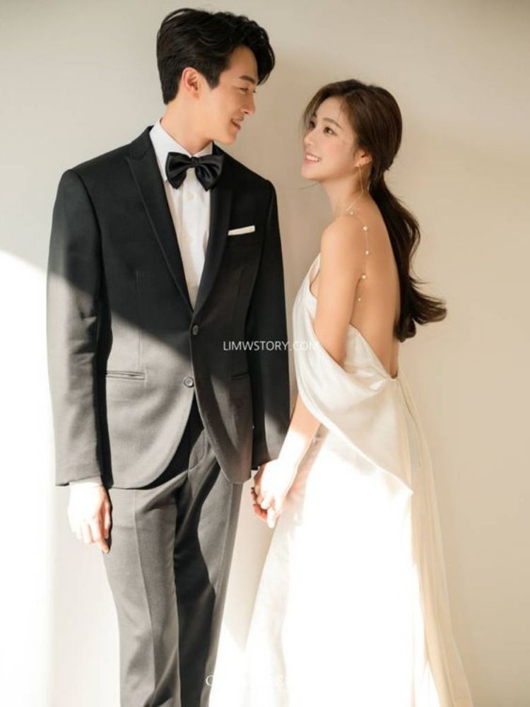 Chụp ảnh cưới Hàn Quốc trong studio