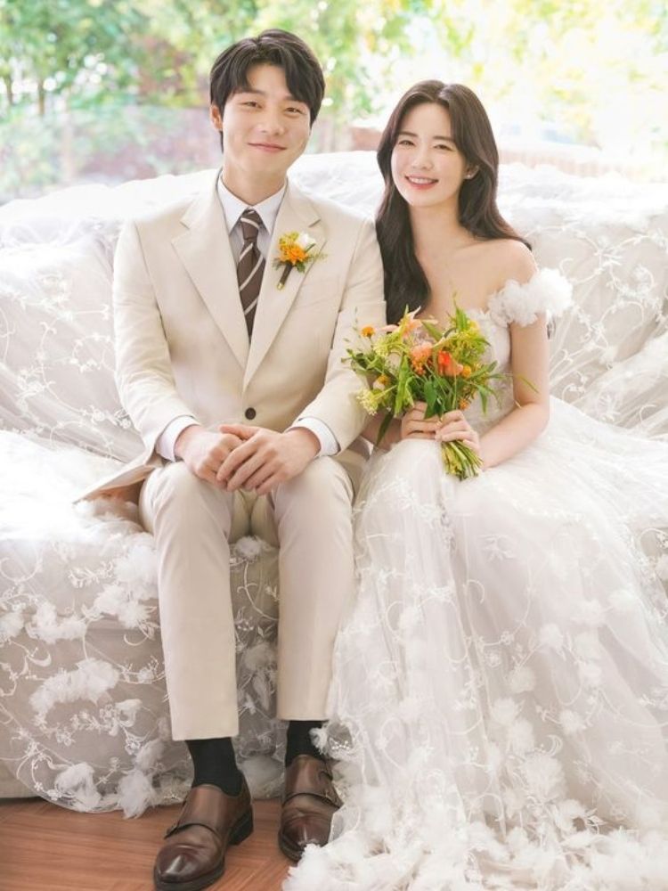 Chụp ảnh cưới Hàn Quốc trong studio