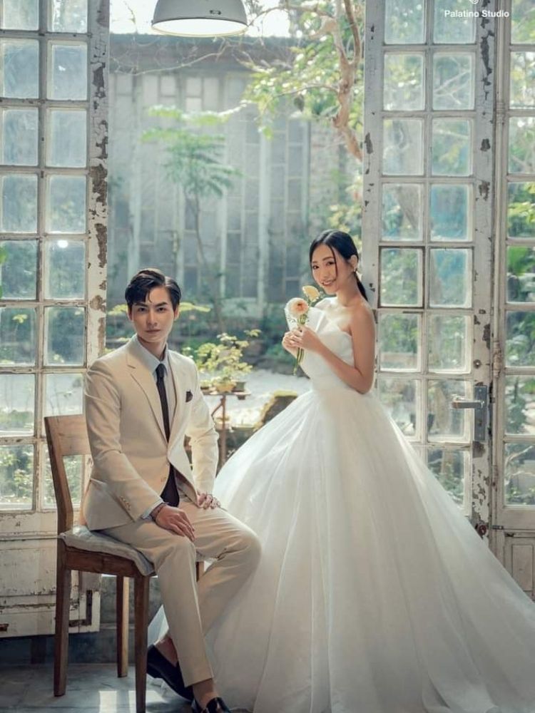 Chụp ảnh cưới Hàn Quốc trong studio