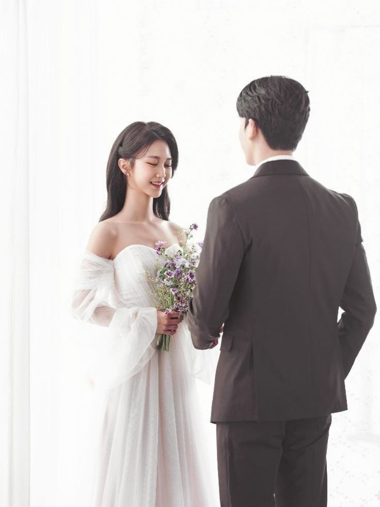 Chụp ảnh cưới Hàn Quốc trong studio