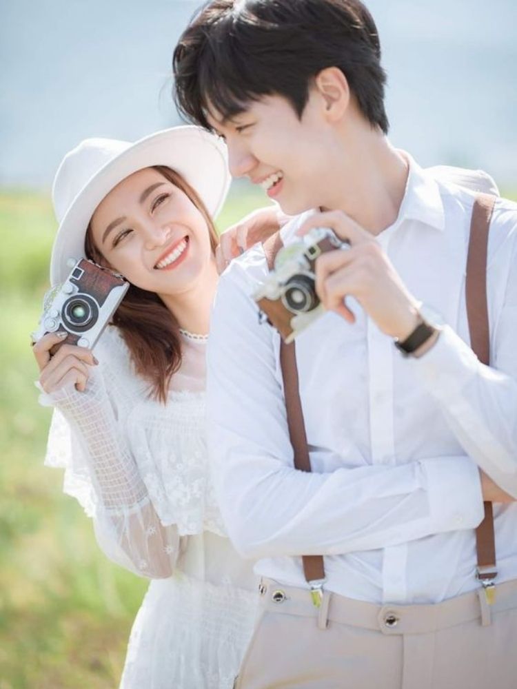 Chụp ảnh cưới Hàn Quốc trong studio